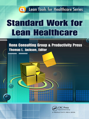 cover image of Standard Work for Lean Healthcare